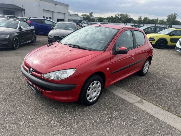 Peugeot 206 1.1 60ch 4cv Pop Art 5Portes 134,000 Kms ROUGE FONCE - 4