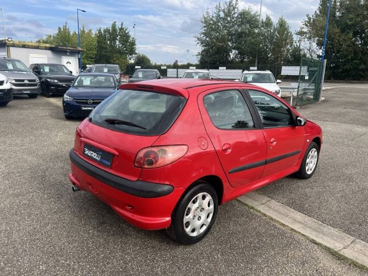 Peugeot 206 1.1 60ch 4cv Pop Art 5Portes 134,000 Kms ROUGE FONCE - 5