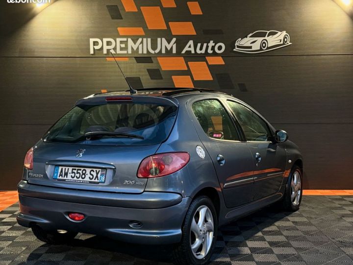 Peugeot 206 1.6 Hdi 110 Cv Trendy Toit Panoramique Climatisation Entretien Ok Ct 2026 Gris - 3