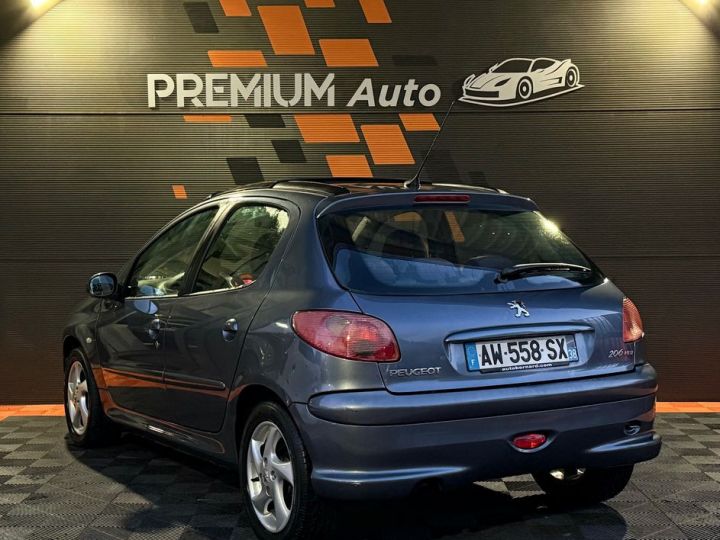 Peugeot 206 1.6 Hdi 110 Cv Trendy Toit Panoramique Climatisation Entretien Ok Ct 2026 Gris - 4