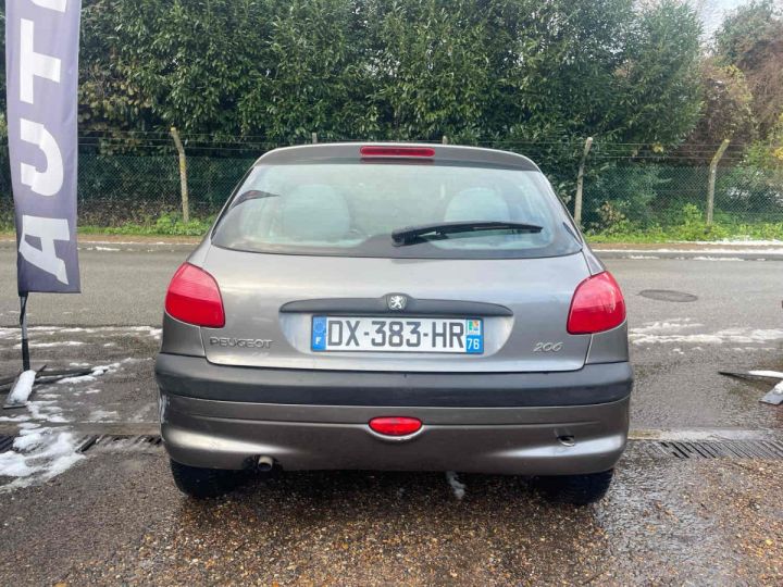 Peugeot 206 3/5 portes (1.4 i 75CV Gris Clair Laqué - 11