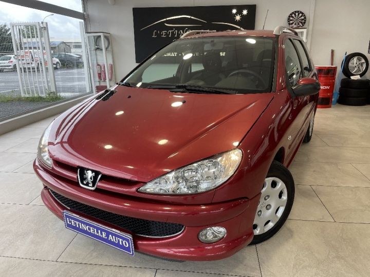 Peugeot 206 SW 1.4 HDi Trendy Rouge - 1
