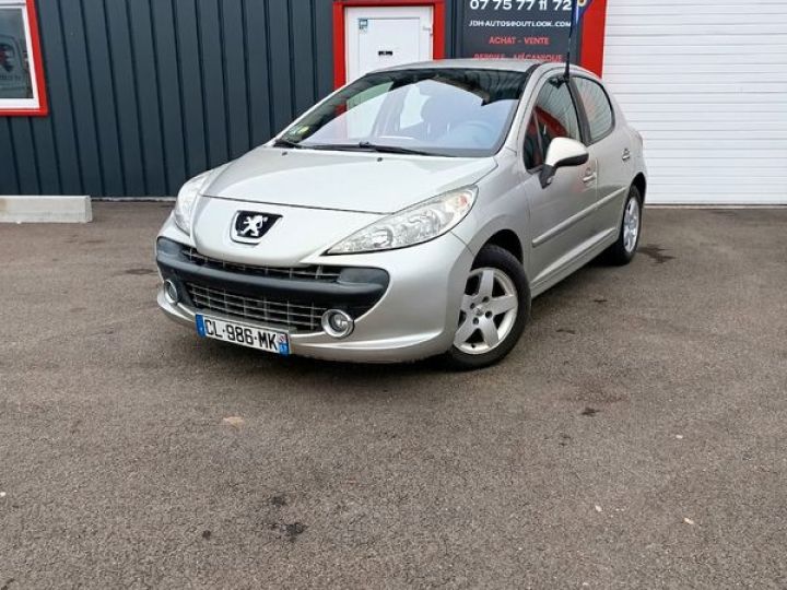 Peugeot 207 1.4 95 ch Finition PRENIUM CRIT AIR 2 5 PORTES Gris - 1