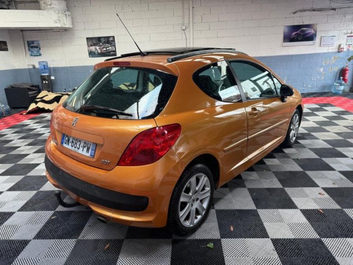 Peugeot 207 1.6 16V 120CH SPORT PACK BAA 3P Orange - 4