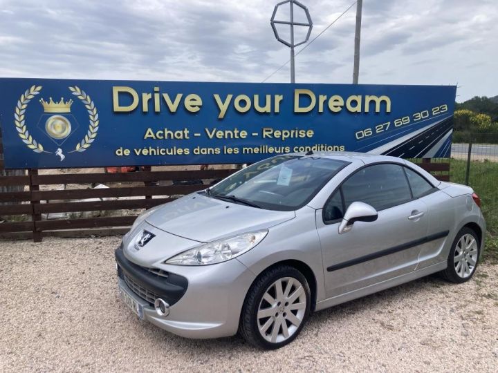 Peugeot 207 CC 1.6 16V 120 Sport BVA Gris Clair - 4