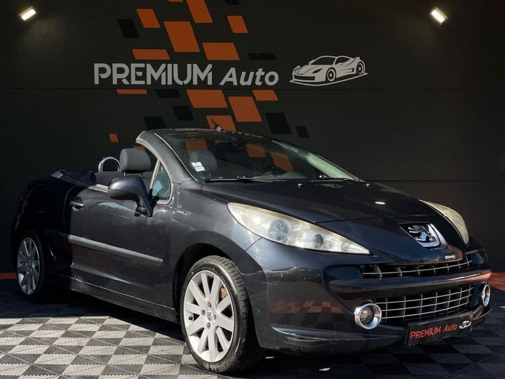 Peugeot 207 CC 1.6 VTI 120 cv Griffe Cabriolet Full Cuir Climatisation Entretien Ok Ct 2026 Noir - 2