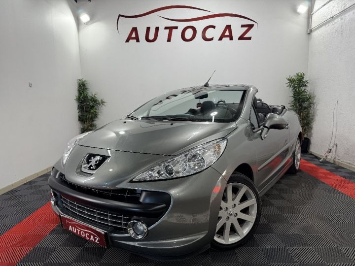 Peugeot 207 CC 1.6 VTi 16V 120ch Roland Garros +69000KM*PREMIERE MAIN Grise - 1