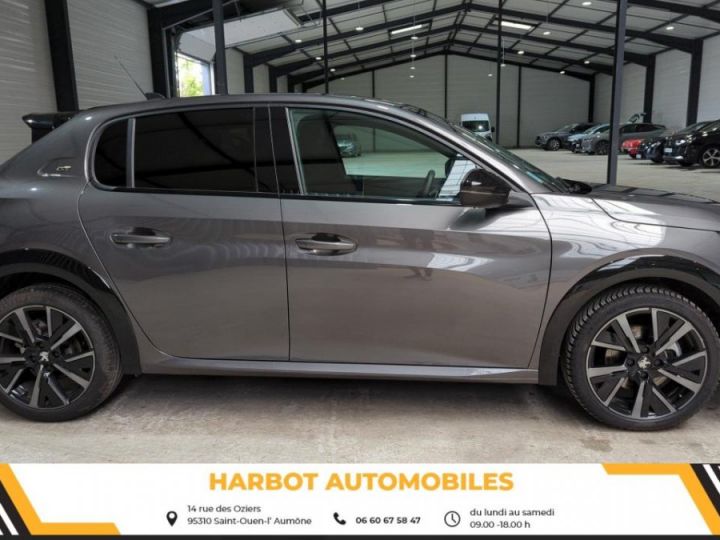 Peugeot 208 1.2 puretech 100cv eat8 gt + adml + pack drive assist Gris platinium / toit noir - 3