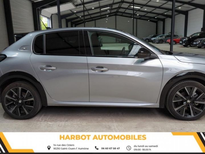 Peugeot 208 1.2 puretech 100cv eat8 gt + adml + pack drive assist Gris artense / toit noir - 3