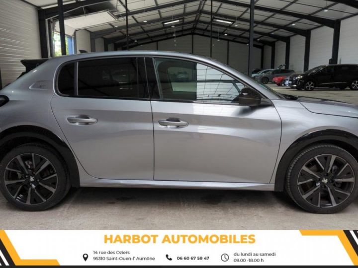 Peugeot 208 1.2 puretech 100cv eat8 gt + toit pano Gris artense / toit noir - 3