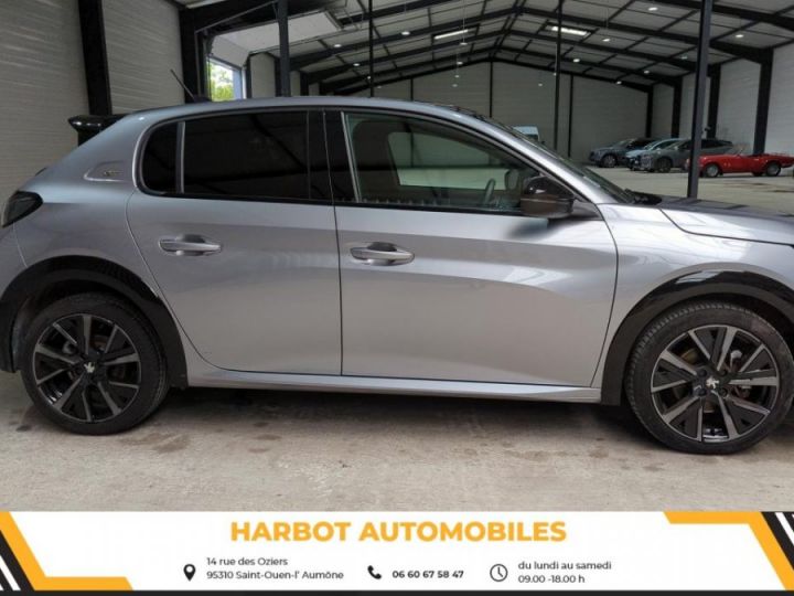 Peugeot 208 1.2 puretech 100cv eat8 gt + toit pano Gris artense / toit noir - 3