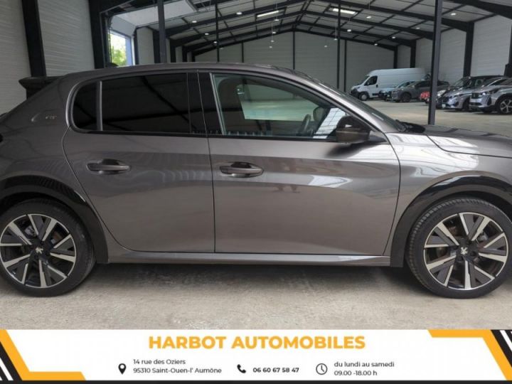 Peugeot 208 1.2 puretech 130cv eat8 gt + adml + pack drive assist Gris platinium / toit noir - 3