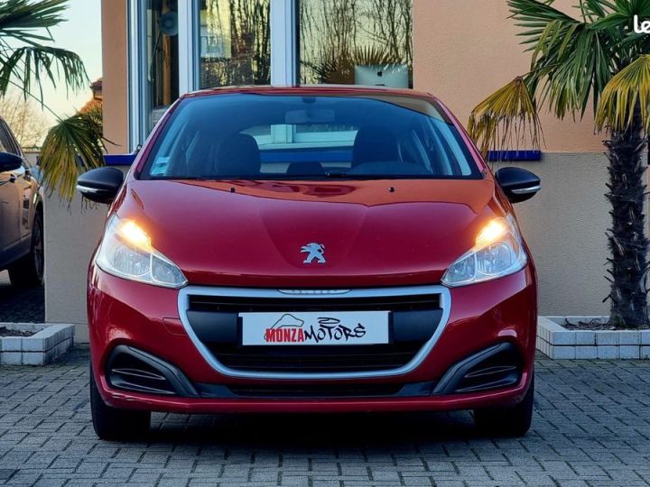 Peugeot 208 1.2 VTi 82 Cv 2015 GARANTI 12 MOIS Rouge - 2