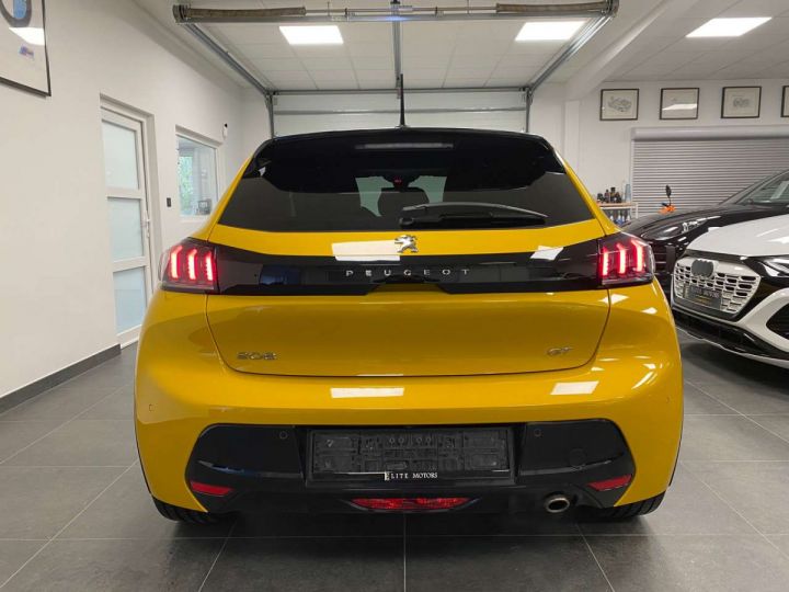 Peugeot 208 1.2i GT-LINE-Cockpit 3D- Cam360- Dab- Nav Jaune Métallisé - 5