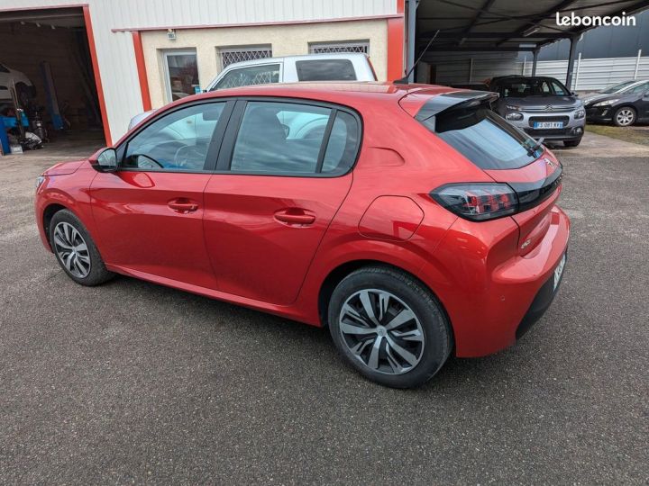 Peugeot 208 1.5 blue hdi 100 active business Rouge - 3