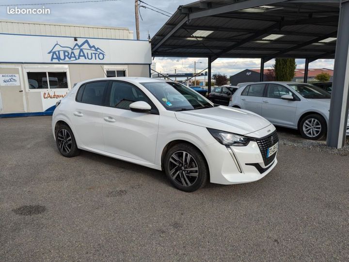 Peugeot 208 1.5 blue hdi 100 allure Blanc - 1