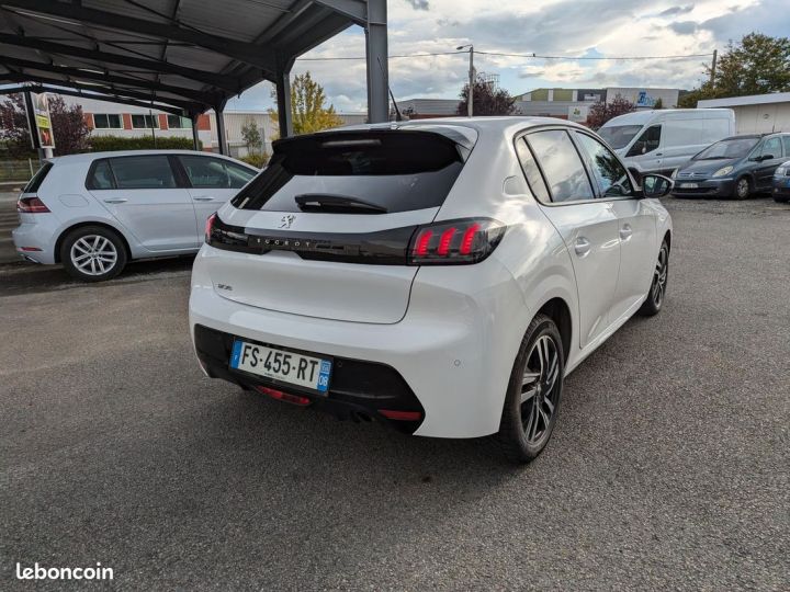 Peugeot 208 1.5 blue hdi 100 allure Blanc - 3