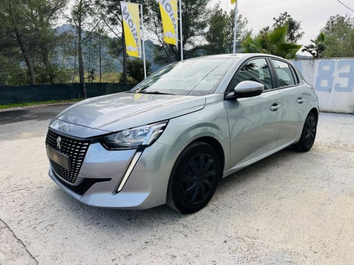 Peugeot 208 1.5 BlueHDi S&S - 100 II 2019 BERLINE Active PHASE 1 Gris métallisé - 3