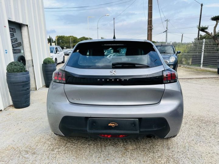 Peugeot 208 1.5 BlueHDi S&S - 100 II 2019 BERLINE Active PHASE 1 Gris métallisé - 5