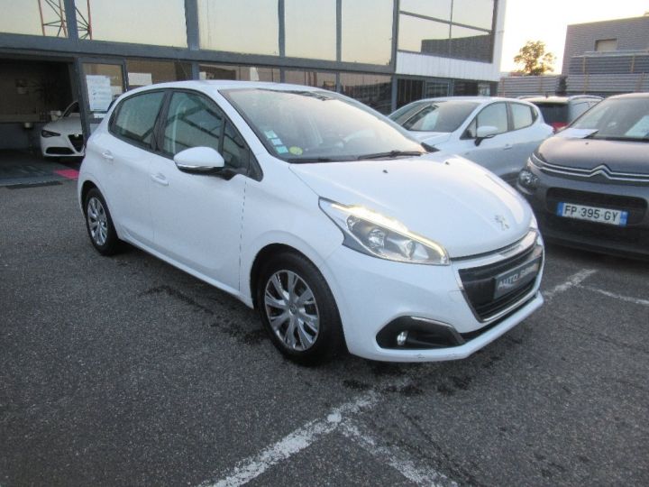 Peugeot 208 1.6 BlueHDi 100ch Active Blanche - 3