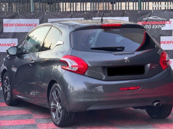 Peugeot 208 allure 1.6 e-HDi année 01-2013 189.000KM Certifié Garantie 3 Mois à 5390euro Gris - 4