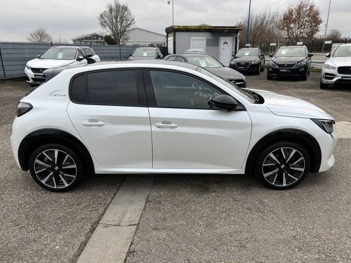 Peugeot 208 II 1.2 100ch GT Line 1erMain GPS Caméra Carplay Garantie 10 ans Prime a la conversion TVA20% Récuperable Blanc - 7