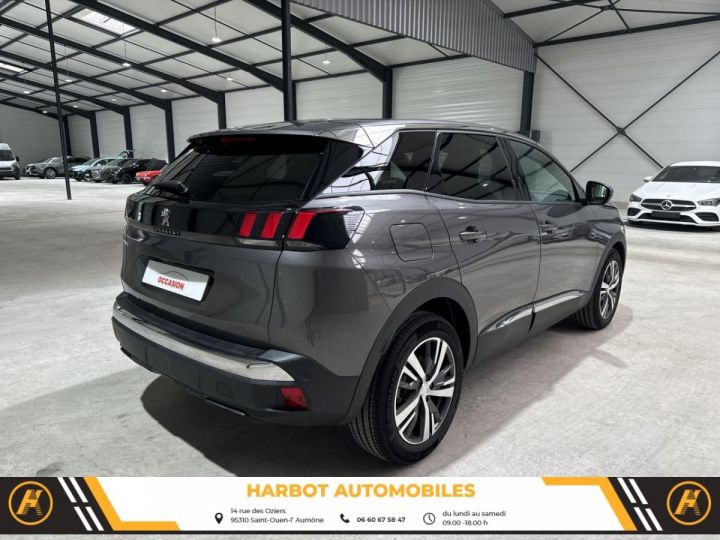 Peugeot 3008 1.2 puretech 130cv bvm6 allure pack + alarme + sieges chauffants Gris platinium - 4