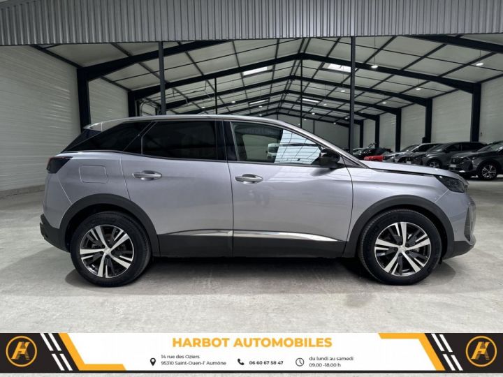 Peugeot 3008 1.2 puretech 130cv bvm6 allure pack + alarme + sieges chauffants Gris artense - 3