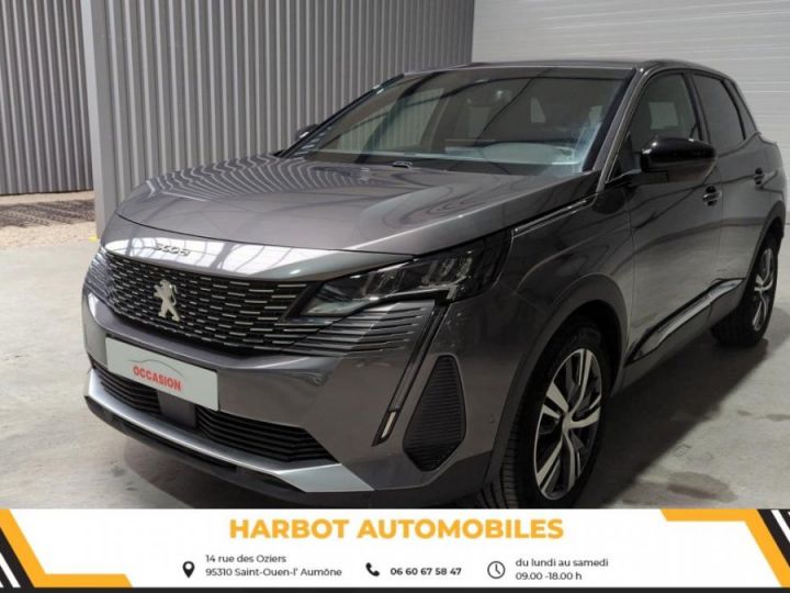 Peugeot 3008 1.2 puretech 130cv bvm6 allure pack + sieges chauffants + regulateur adaptatif Gris platinium - 2