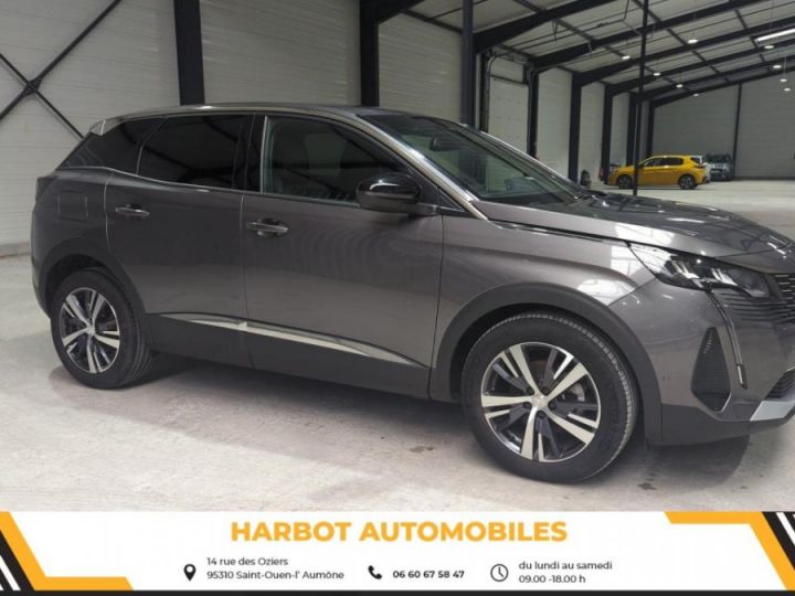 Peugeot 3008 1.2 puretech 130cv bvm6 allure pack + sieges chauffants + regulateur adaptatif Gris platinium - 1