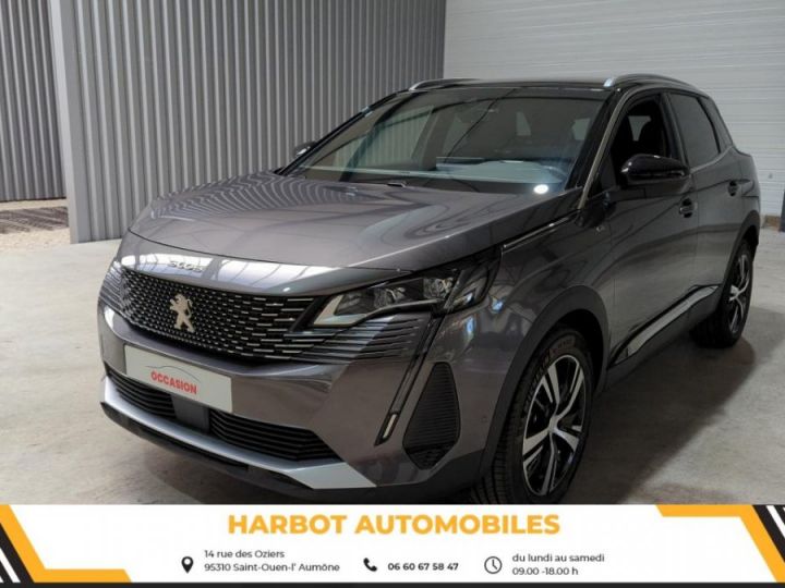 Peugeot 3008 1.2 puretech 130cv eat8 gt + sieges chauffants Gris platinium / toit noir - 2