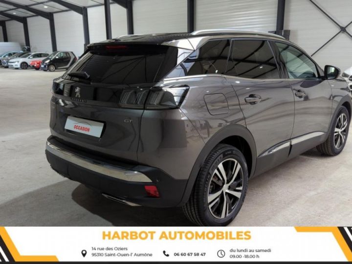 Peugeot 3008 1.2 puretech 130cv eat8 gt + sieges chauffants Gris platinium / toit noir - 4