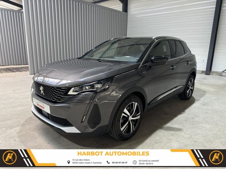 Peugeot 3008 1.2 puretech 130cv eat8 gt + sieges chauffants Gris platinium / toit noir - 2