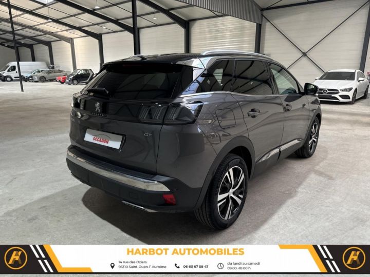 Peugeot 3008 1.2 puretech 130cv eat8 gt + sieges chauffants Gris platinium / toit noir - 4