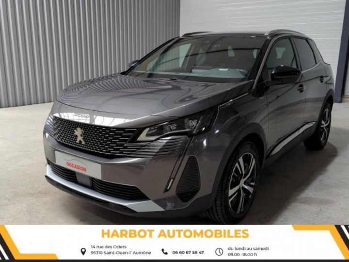 Peugeot 3008 1.2 puretech 130cv eat8 gt + sieges chauffants Gris platinium - 2