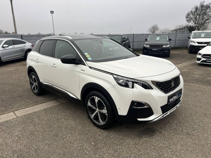 Peugeot 3008 1.5 BlueHDi 130ch EAT8 GT-Line S&S GPS Caméra Attelage Toit Pano BLANC - 2