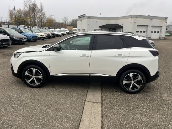 Peugeot 3008 1.5 BlueHDi 130ch EAT8 GT-Line S&S GPS Caméra Attelage Toit Pano BLANC - 8