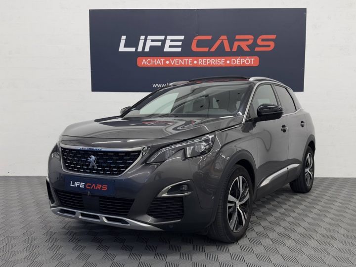 Peugeot 3008 1.5 BlueHDi 130ch GT Line 2019 2ème entretien complet toit ouvrant GRIS - 1