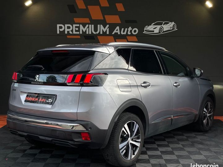 Peugeot 3008 130 Cv EAT8 Allure Boite Automatique Caméra de Recul Révision Neuve Crit Air 1 Ct Ok 2026 Gris - 3