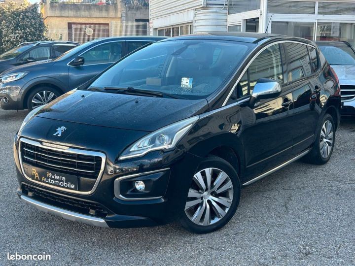 Peugeot 3008 2.0 HDI 163 Cv Féline Affichage Tête Haute-Toit Panoramique-Aide Au Stationnement Noir - 1