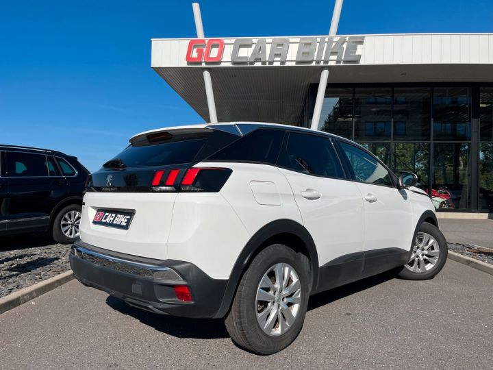 Peugeot 3008 Active HDI 130 EAT8 Garantie 6 ans GPS Mirror Link 17P 325-mois Blanc - 3