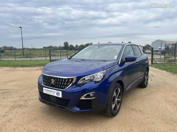 Peugeot 3008 BlueHDi 130ch S&S EAT8 Active Business GRIP CONTROL + CAMERA- 5P Bleu - 1