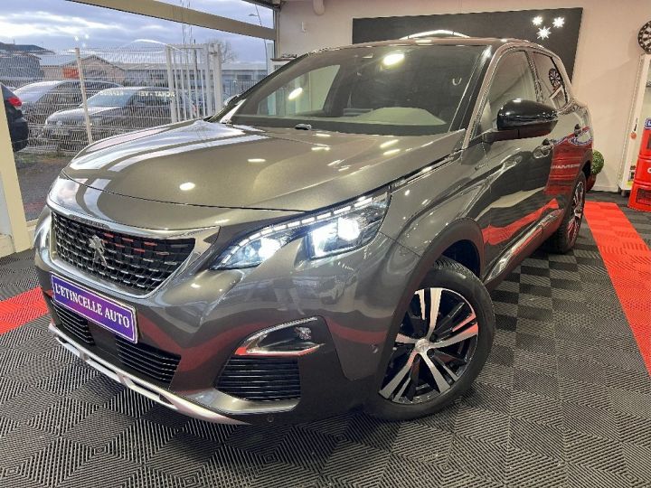 Peugeot 3008 BlueHDi 130ch SetS EAT8 GT Line Gris Foncé - 1