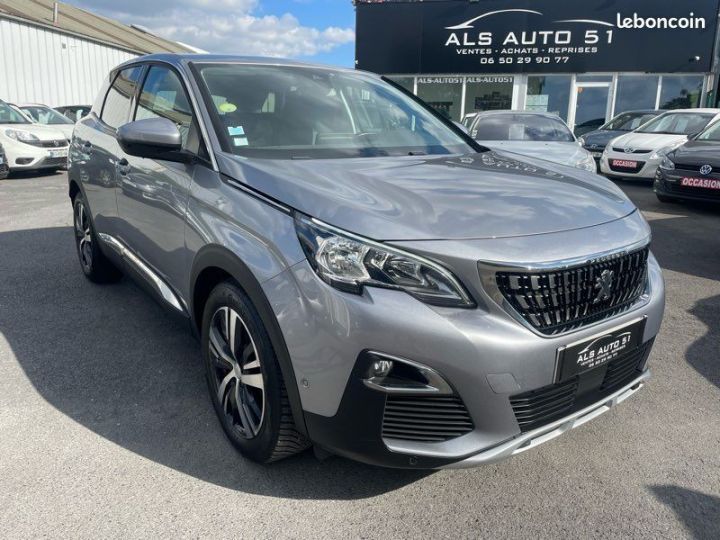 Peugeot 3008 hdi 120 allure business Gris - 1