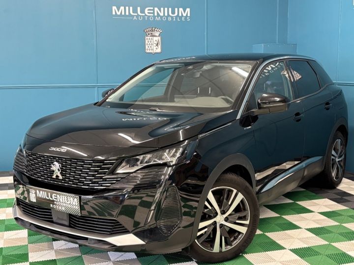 Peugeot 3008 HYBRID 225CH ALLURE E-EAT8 TVA RECUPERABLE / 1ERE MAIN Noir - 1