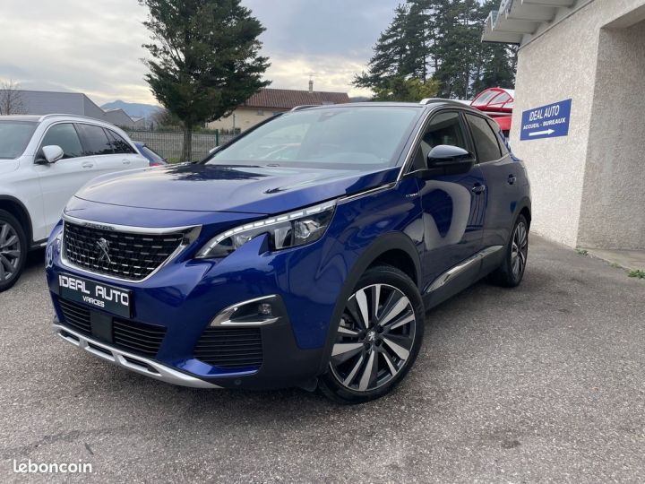 Peugeot 3008 HYBRID 300ch GT e-EAT8 Bleu - 1