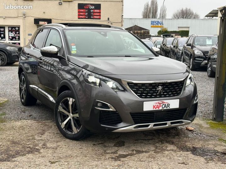 Peugeot 3008 ii 2.0 bluehdi 180 s&s gt garantie 12 mois Gris - 1