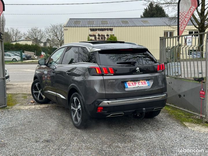 Peugeot 3008 ii 2.0 bluehdi 180 s&s gt garantie 12 mois Gris - 2