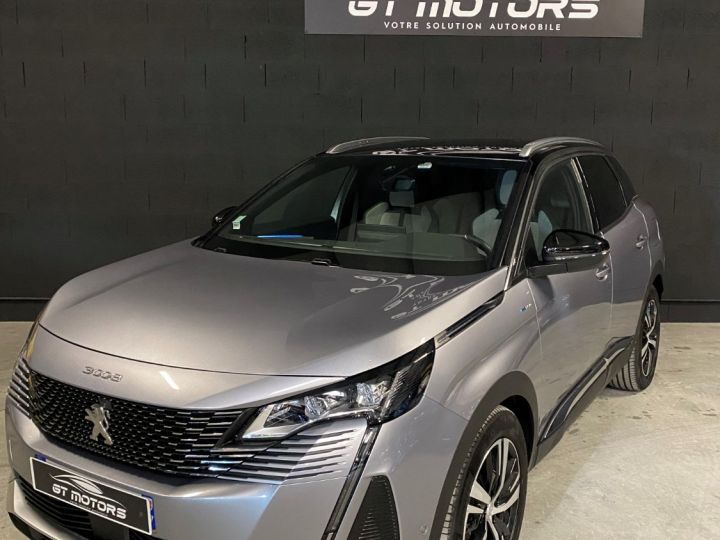 Peugeot 3008 Peugeot 3008 Hybrid 225  GT e-EAT8 gris clair - 2