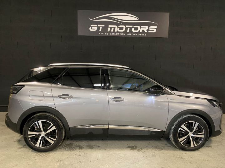 Peugeot 3008 Peugeot 3008 Hybrid 225  GT e-EAT8 gris clair - 4